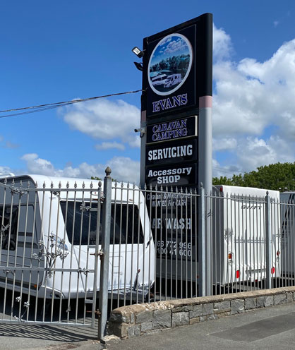 Caravan dealer in North Wales offering new and used touring caravans