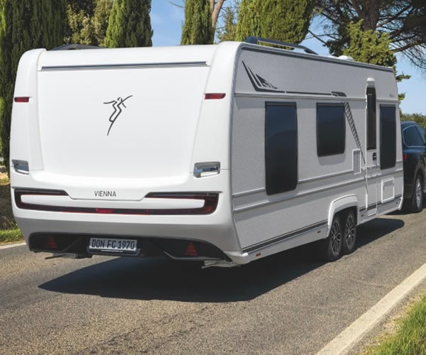 New 2027 Fendt 700 Vienna luxury caravan available in Wales
